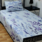 2 Pcs Cotton Printed Single Bedsheet