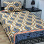 2 Pcs Crystal Cotton Printed Single Bedsheet