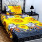 2 Pcs Crystal Cotton Printed Single Bedsheet