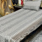 2 Pcs Cotton Patchwork Single Bedsheet