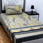 2 Pcs Crystal Cotton Printed Single Bedsheet